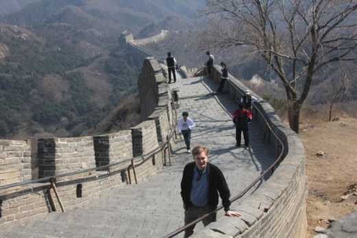 Me at the Great Wall.