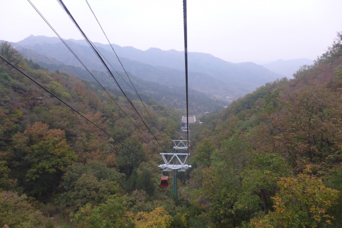 Cable car to The Great Wall
