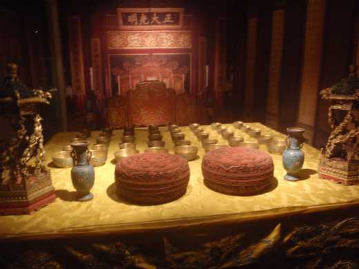 Table set for an Emperor