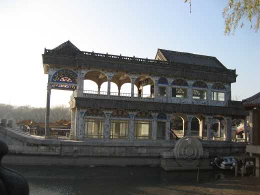 Marble Boat at Summer Palace - December 2007