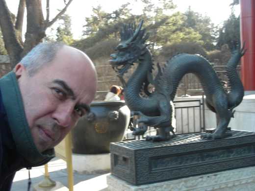 Luis at the summer Palace