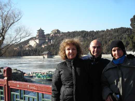 My family at the Summer Palace