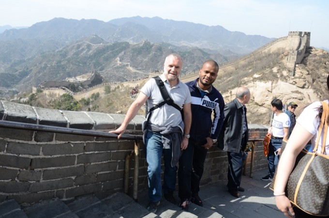 Picture taken by our patient guide Suzi at Badaling