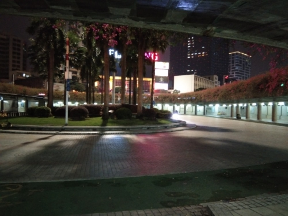 cantao, ou guangzhou, a noite.
