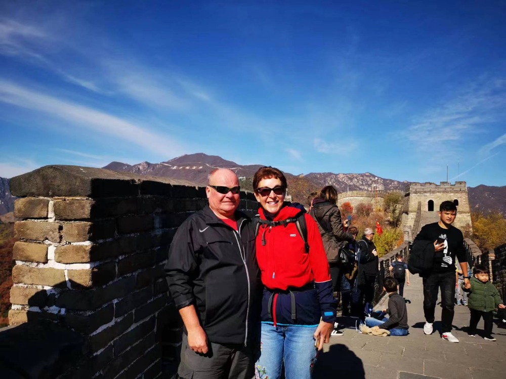Sunny day on great wall