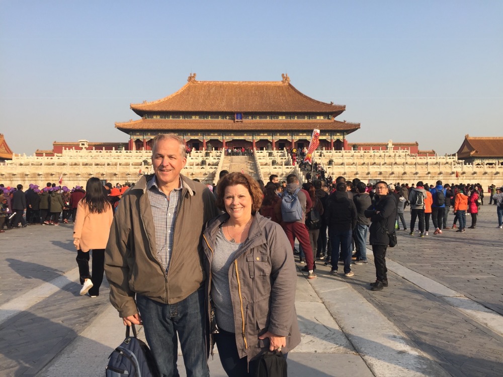Tiananmen Sq and the Forbidden City