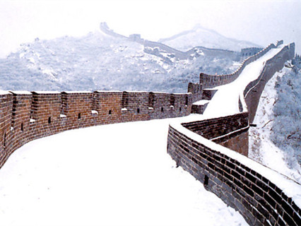 Mutianyu Great Wall in Winter