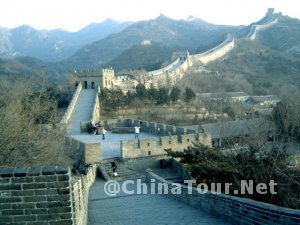 Badaling Great Wall in winter