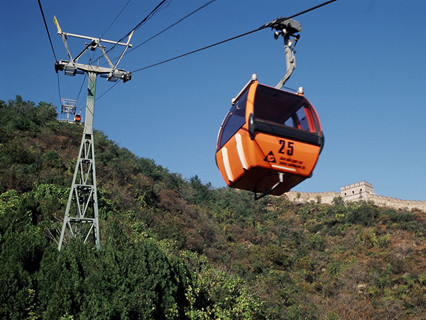 Cable Car on the Great Wall